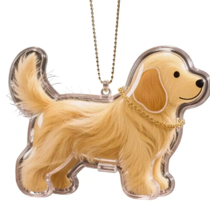 Dog Fur Keepsake Keychain – 20 Breeds