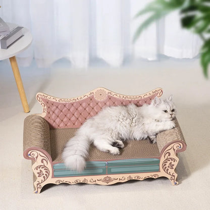 Cat scratcher couch that helps protect your furniture from scratching