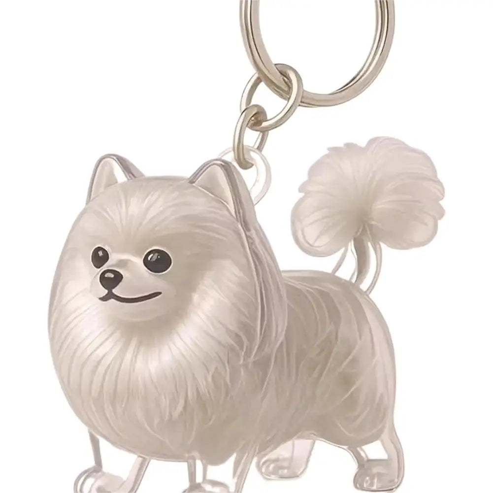 Dog Fur Keepsake Keychain – 20 Breeds