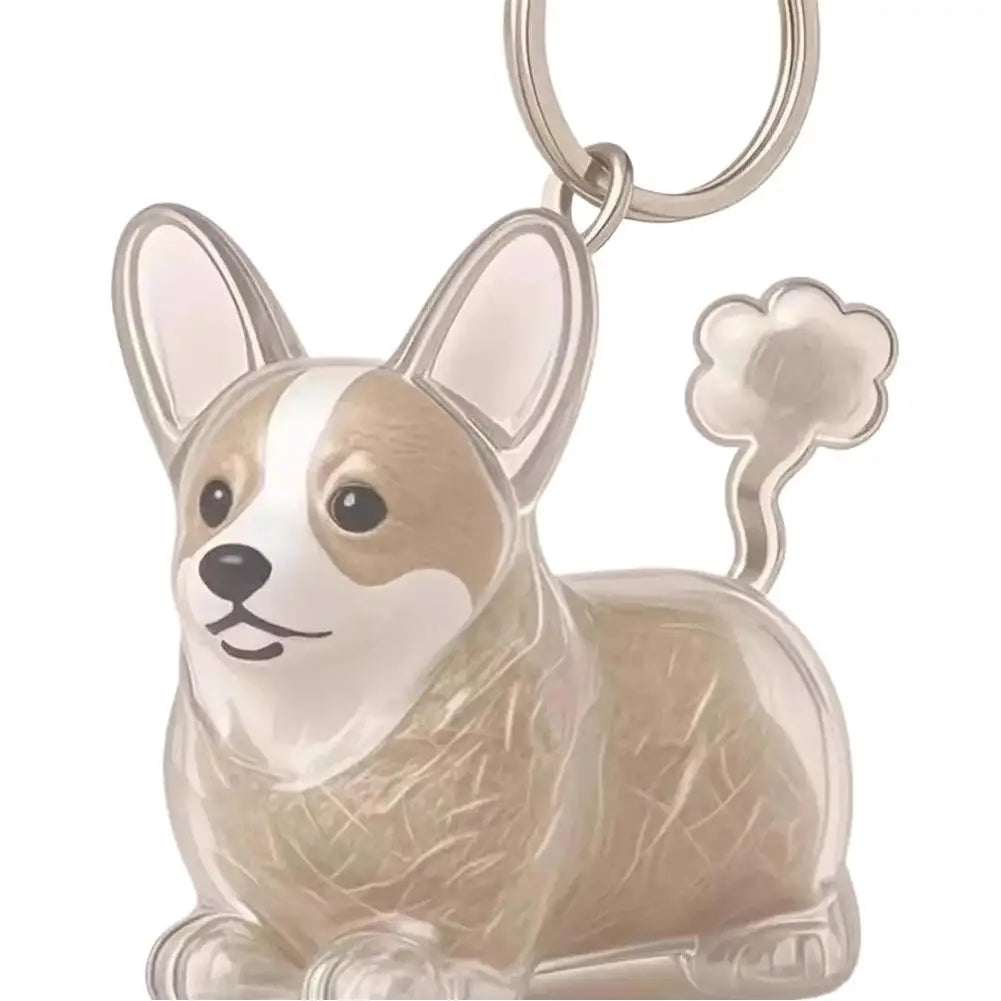 Dog Fur Keepsake Keychain – 20 Breeds