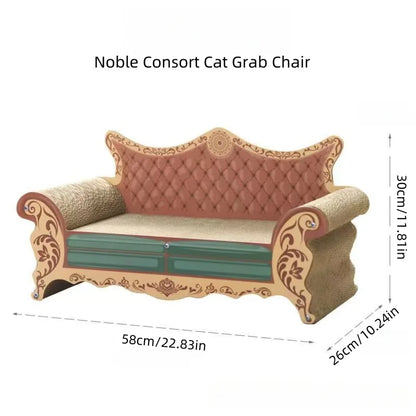 Cat scratching sofa and lounge bed from Petty Picks