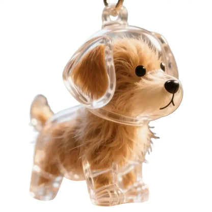 Dog Fur Keepsake Keychain – 20 Breeds