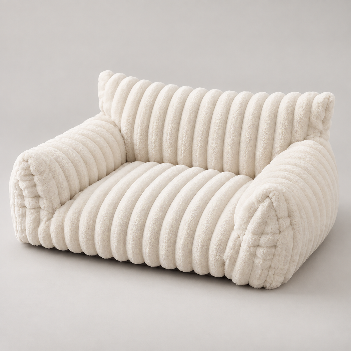 Cream Cloud Couch cat sofa bed product photo