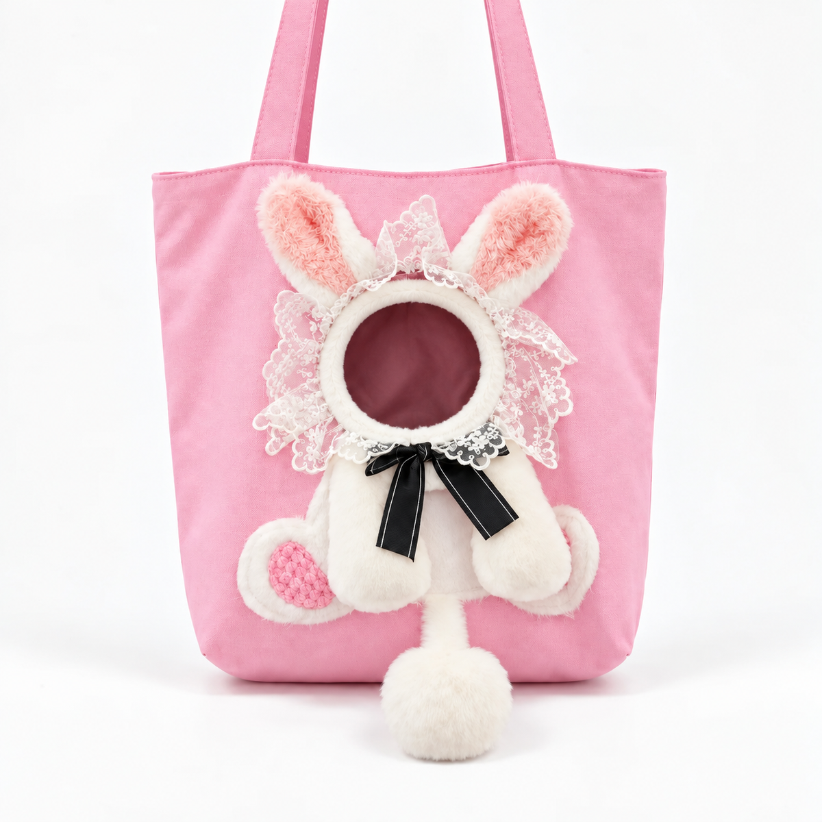 Peek-a-Boo Small Dog Carrier Tote — Costume Bag for Dogs Under 15 lb